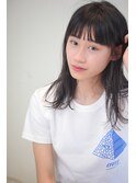  【今泉　loty】透け感外ハネミディー