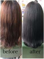 マイン ヘアー クリニック(main hair Clinic)&nbsp;お客様の縮毛矯正