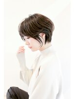 ビアンコカーロ 用賀店(Bianco caro)&nbsp;前下がりショート/アースカラー/20代30代40代50代