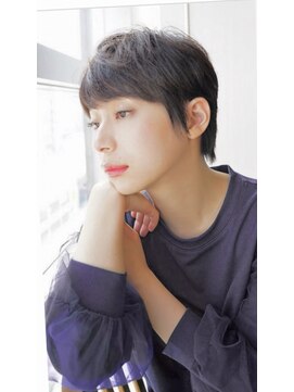 ニット 銀座(knit) 大人可愛いマッシュショート【knit 銀座　荒柄ノエル】