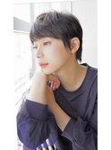 大人可愛いマッシュショート【knit 銀座 荒柄ノエル】