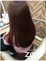 ヘアメイクゼロ 坂戸駅前店(hairmake zero) ティントバー　ヴェリーピンク