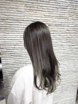 ビス ヘア アンド ビューティー 西新井店(Vis Hair＆Beauty) ロング/ブリーチ/ハイトーン/グレーアッシュ
