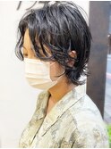 【morio池袋】愛されショートウルフパーマ♪