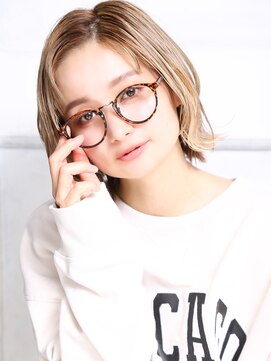 クラッチムク 博多口(CLUTCH muk.) 大人可愛い20代30代40代小顔 ハイライトカラー E9