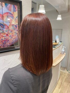 エクリ シセイドウ 麻布十番店(equri×SHISEIDO) 【麻布十番】サラツヤロングヘア