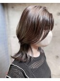 大人可愛いウルフヘア/オリーブグレージュ池袋