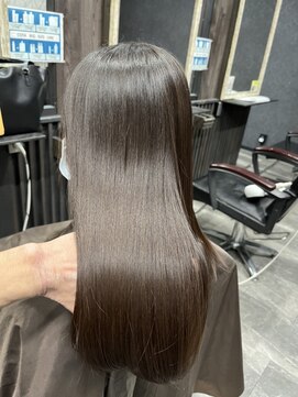 アローズ 荒尾店(arose) 髪質改善トリートメント 30代40代 ハイライト インナー