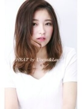 ヒート バイ アンカットラウンジ 渋谷(HEAT by UNCUT&LOUNGE) ナチュラルグラデーションカラー【HEAT by UNCUT&LOUNGE 渋谷】