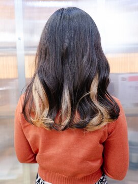 フィッツコア(FITS CORE) 初めましてのお客様、前回のベースにワンブリーチで