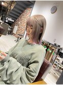 【REJOICE hair EN】デザイン ミルキーベージュ 担当AKIRA