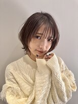 ロンド ストラーダ 心斎橋(Lond strada)&nbsp;シルキーベージュ×グレージュカラー【髪質改善/縮毛矯正】