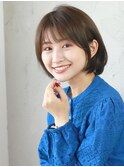 PLAISIR 大人可愛いナチュラルショートボブ