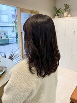 シュク 高円寺(SYUK)&nbsp;艶感ラベンダーブラウン/オーガニックカラー【高円寺 中野】