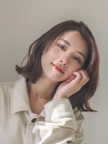 コア 表参道(COA)&nbsp;レイヤーカット/ウエットヘア/オリーブベージュ/表参道/表参道駅