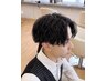 【スタイリスト】ダメージ軽減◎メンズカット&ケアパーマ￥17050