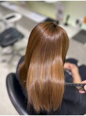 髪質改善ストレート