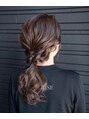 アートヘアー ライズ(ART HAIR RISE)&nbsp;ヘアセットも得意です。ブライダル経験もあり
