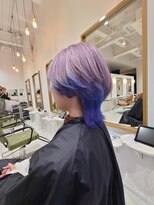 ルクール ヘアー プレジー(Le Coeur HAIR Plaisir)&nbsp;ラベンダー系デザインカラー