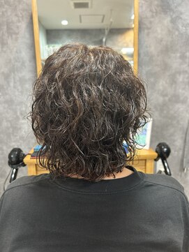 テーラヘアー 君津店(TELA HAIR) メンズミディアムパーマ【TELAHAIR 君津】