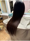 艶髪ストレートヘア