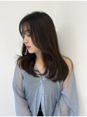 甘めくびれ_メルティカラーフェミニンロング似合わせカット