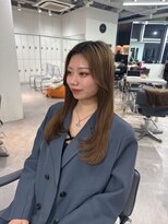 ユーフォリア 渋谷グランデ(Euphoria SHIBUYA GRANDE)&nbsp;レイヤーカット ロングカット AKARI