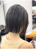 ◇パツッと感にハイライトが相性抜群◎白髪ぼかしも可能◇