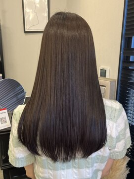 セジールへアメゾン(SAISIR HAIRMAISON) くびれヘア/アプリコットオレンジ/ハイライトカラー/岡山