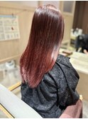 グラデーションカラー　髪質改善トリートメント