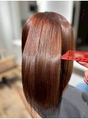 究極のツヤと手触り◎極上ストレートロング/髪質改善