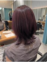 ヘアーエスクールエミュ(hair S. COEUR emu)&nbsp;ピンクブラウン/松井山手美容室/京都