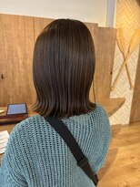 バイエイト 野並店(By Eight)&nbsp;結べるぱつっとBob×ホワイトアッシュカラー