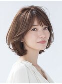 クラゲヘアー/小顔/ココアベージュ/オリーブグレー/川西