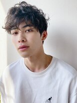 ケーツー エソラ池袋店(K-two)&nbsp;メンズカット*メンズパーマ*ニュアンスパーマ*黒髪*30代40代50代