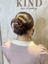 カインド 南青山(hair&make up KIND)&nbsp;タイトなリボンカチモリ