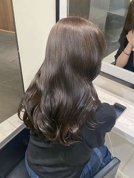 トータルビューティーサロン プリエ(prier) ブラウングレージュ/透明感カラー/レイヤーカット/髪質改善
