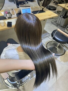 ソヨン 横浜店(SOYON) 髪質改善×オリーブグレージュ 横浜駅/横浜
