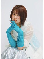 ラモードイワイインターナショナル(La Mode IWAI international)&nbsp;抜け感レイヤーボブ×シアーブラウン
