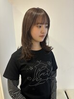ゼン(ZEEN)&nbsp;レイヤーカット/ベージュカラー 担当:いとうゆい