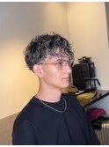 スペインカール/ハイライト/フェザーパーマ/：テーパフェード