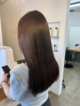 クララジャパン ナベシマ(CLALA JAPAN Nabeshima) グレージュ　艶髪　髪質改善　ブリーチ　ピンクベージュ　韓国風