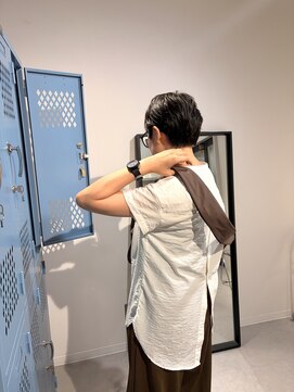 キュエム(Cuem) 【Cuem 菅原】ショート補正カットハンサムトレンド絶壁解消