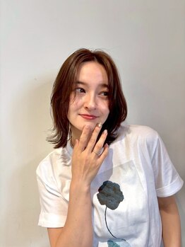 ワイビー ガーデンヴィラ店(y.be garden villa)の写真/毎日を彩る、大人女性に似合う上品な透明感カラーで艶髪へ♪イルミナカラー/白髪ぼかし/髪質改善/カラー