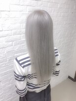 ヘアーエクステンド エフ 渋谷(f)&nbsp;ホワイトシルバー