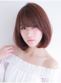 外国人風おとなボブ
