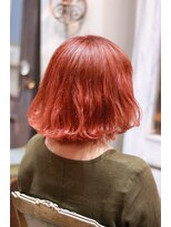 キミ(kimi)&nbsp;【kimi自由が丘】カッパーオレンジ×ケアブリーチ