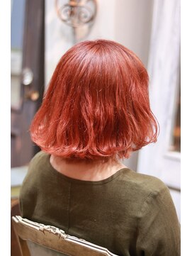 キミ(kimi) 【kimi自由が丘】カッパーオレンジ×ケアブリーチ