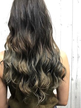 クレヨン(CRAYON) グレージュ×グラデーション