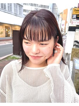 ヘアーメイクオズ(hair make O/S) ピンクブラウン☆